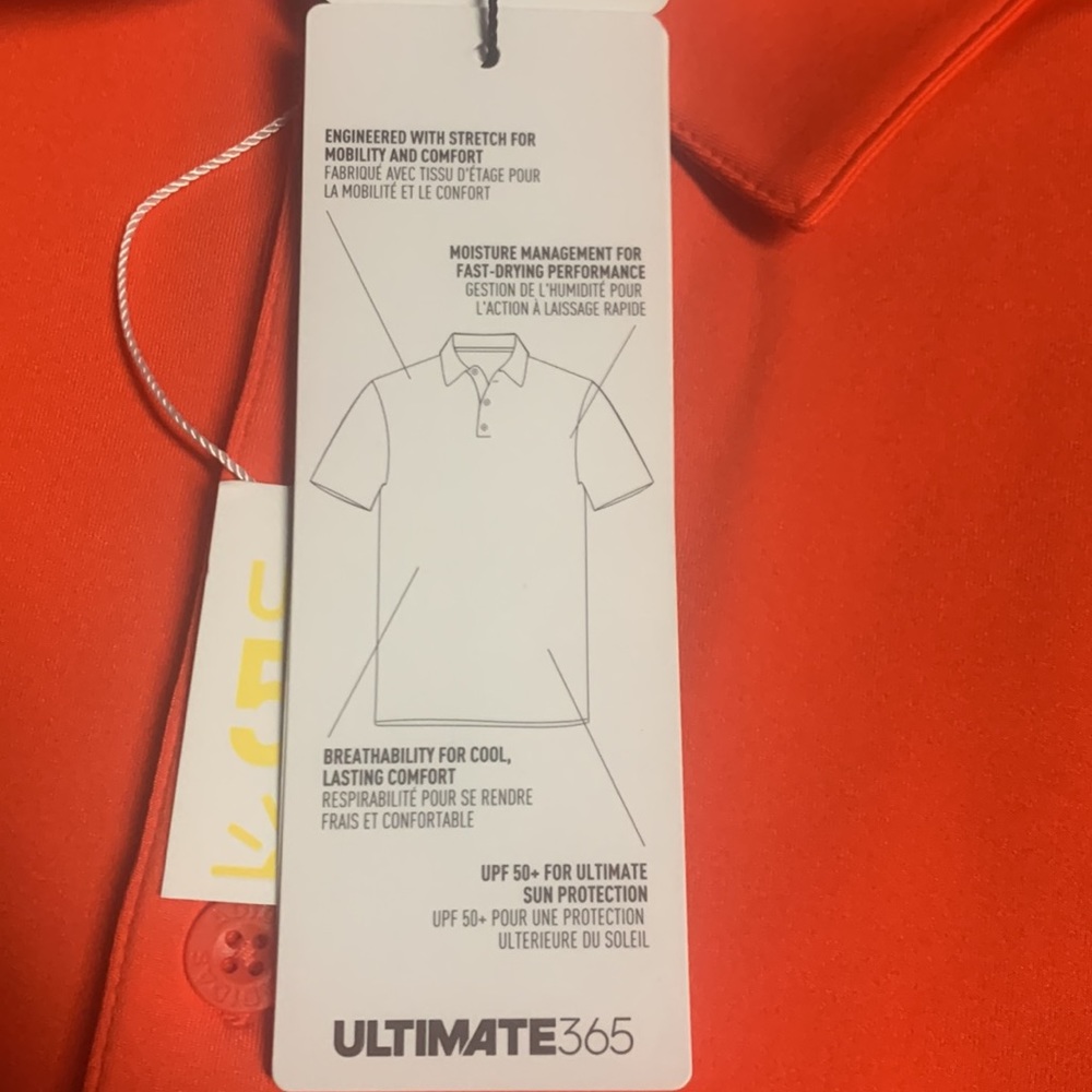 Adidas Mens Golf Polo Ultimate 365 Shirt Size Medium NWT - Picture 7 of 7